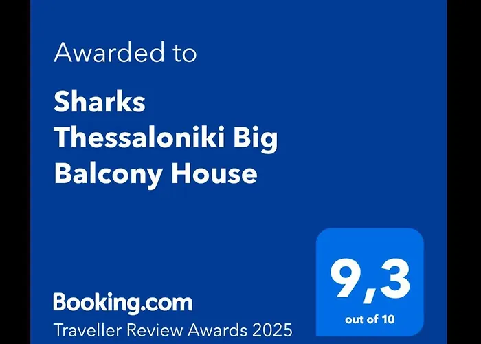 Sharks Thessaloniki Big Balcony House